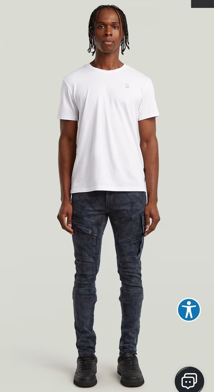 G-Star Raw Men’s Airblaze Skinny Jeans Himalayan Blue $290 32×32 New