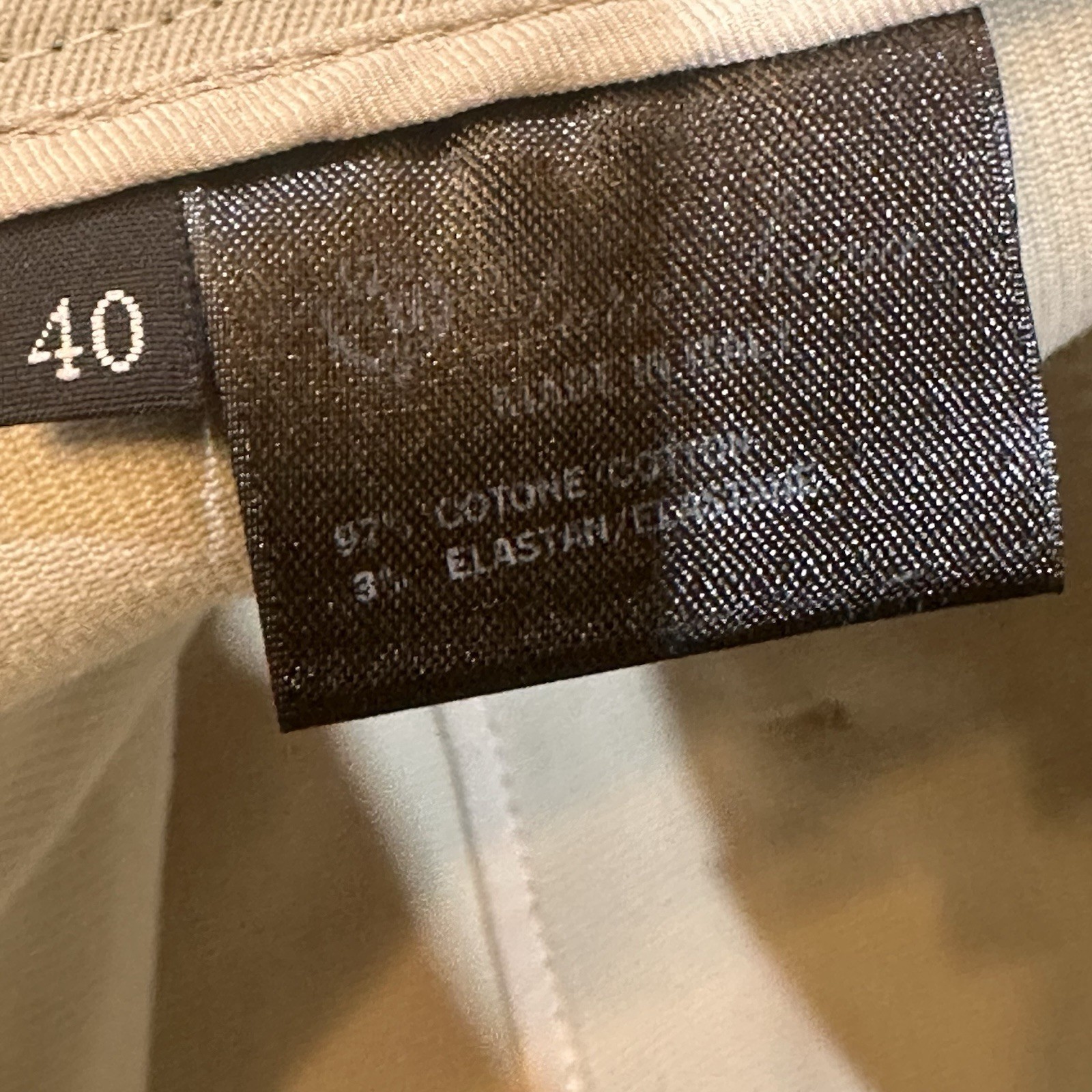 Loro Piana Ivory Cotton Twill Riding Style Crop Pants 40 US 4 Quiet Luxury New