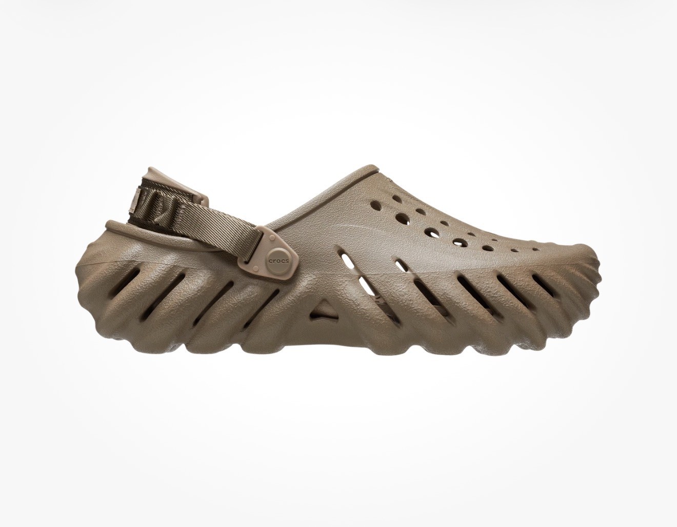 Crocs Echo Clogs Beige Khaki 207937-260 Men’s Size 12 Comfort