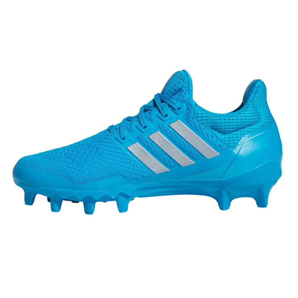 adidas Ultraboost Ultra Boost Football Cleats Mens Blue Sneakers Athletic Shoes