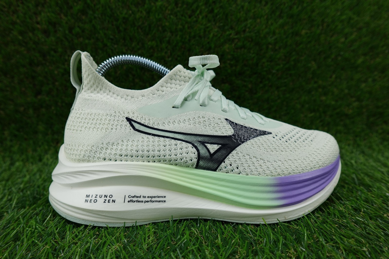 Mizuno Neo Zen Shoes Womens Sz 8.5 Hint Mint India Ink Running Athletic Sneaker