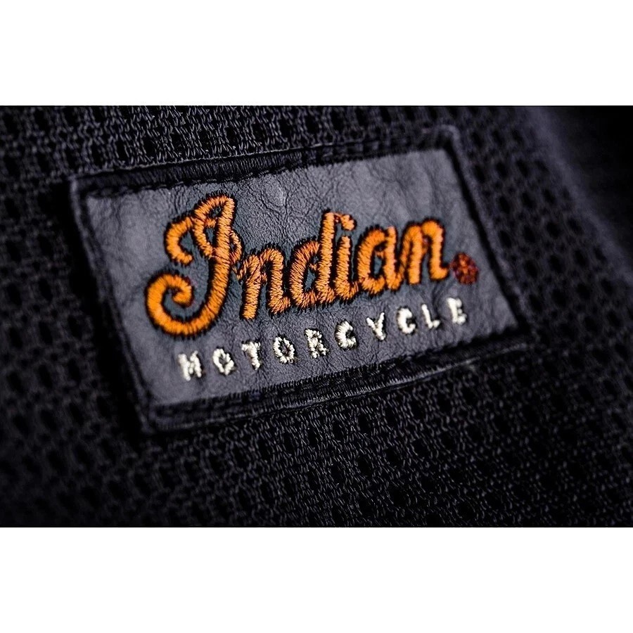 Men’s New Indian Motorcycle Lightweight Mesh Biker Racing Jacket