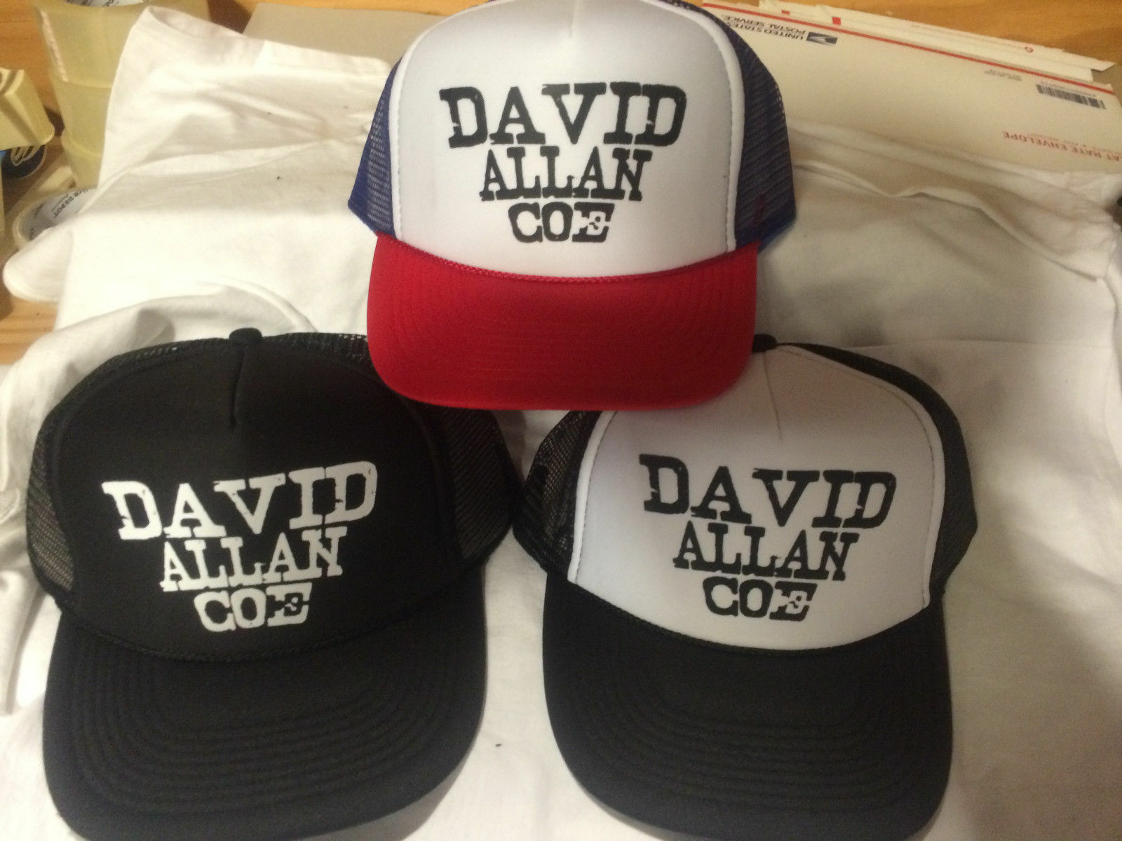 David Allan Coe Hat outlaw country music kbd tennessee whiskey penitentiary moon