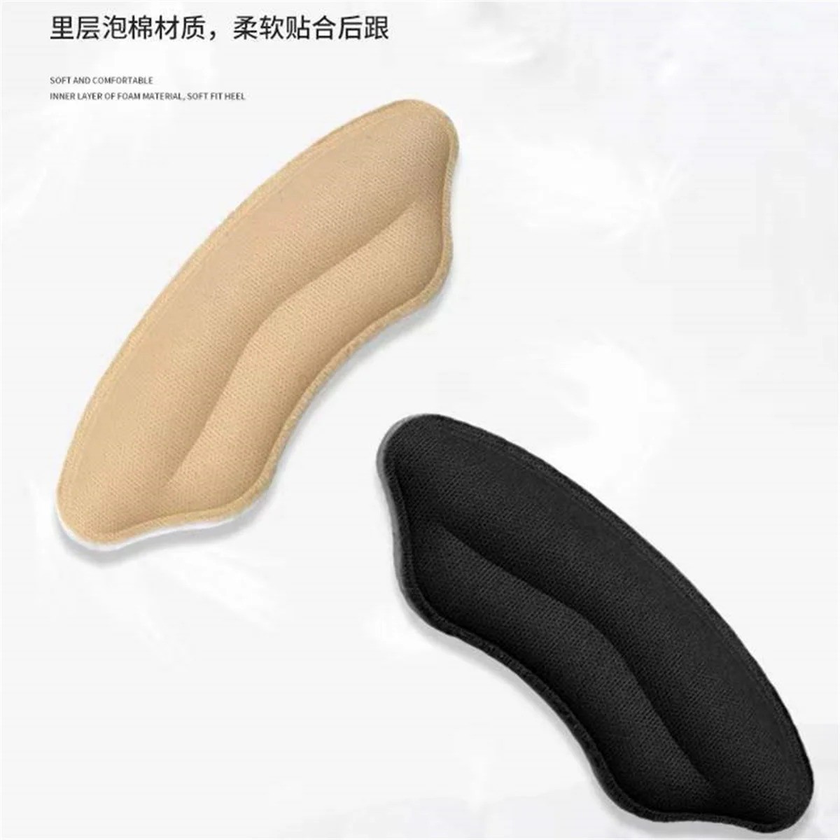 8 Pack Heel Pads for Shoes Self Adhesive Heel Grips Comfort Inserts