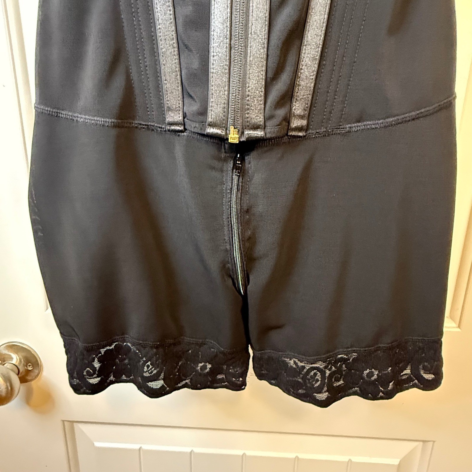 Model Mannequin Full Body Shapewear Faja Firm Compression Bodysuit Zip Front XL