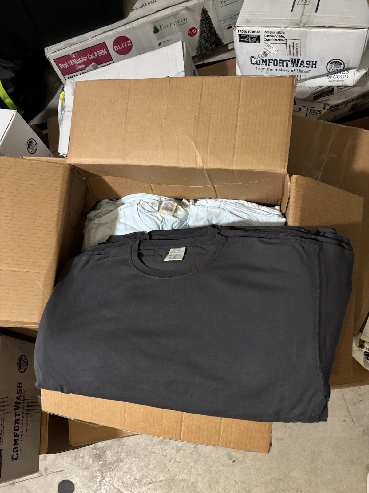 ComfortWash by Hanes T-Shirts – 100% Cotton (XS, S, M, L, 2XL, Assorted Colors)