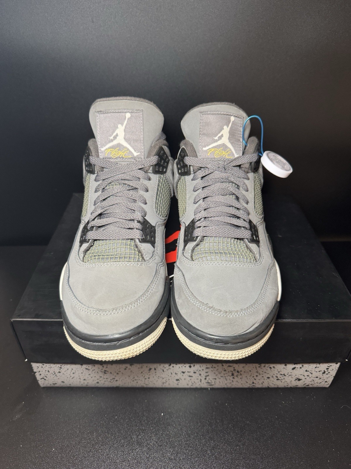 Nike Air Jordan 4 Cool Grey Size 10 Pre-Owned