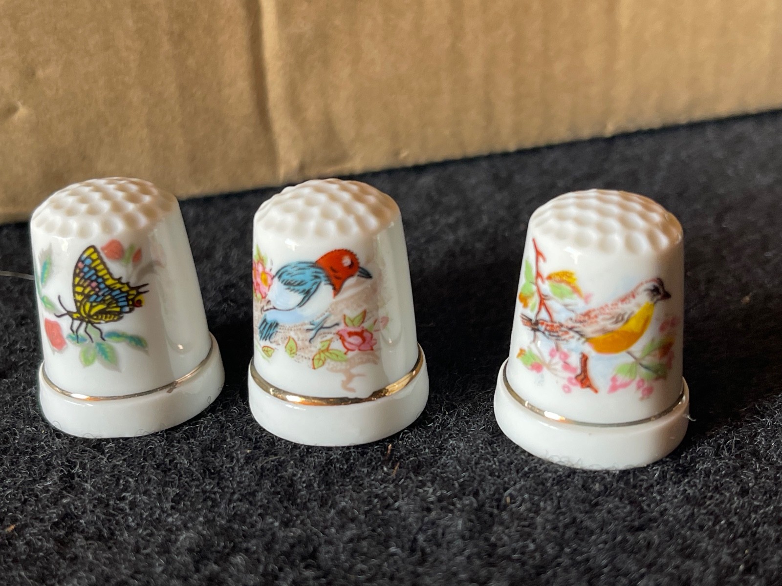 Collectible Thimbles, You Pick- States, Locations, Flowers, Frances Hook +