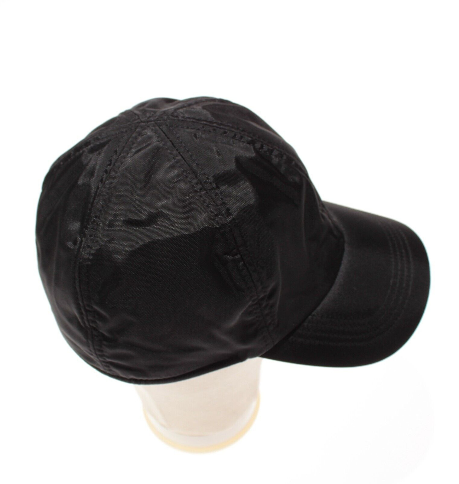 Wigens NWT Baseball Cap w/ Ear Flaps Size 59, 7 & 3/8ths Black 100% Polyamide