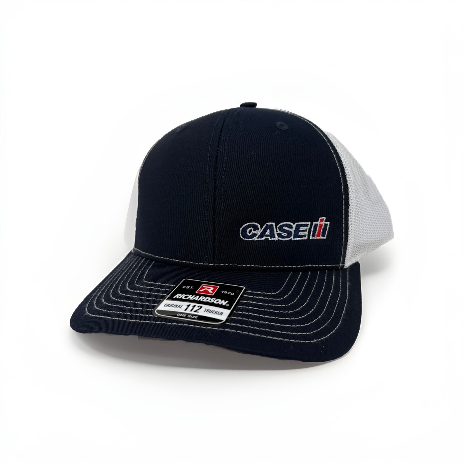 Case IH Original 112 Trucker Hat Cap by Richardson 112 – Blue Navy White