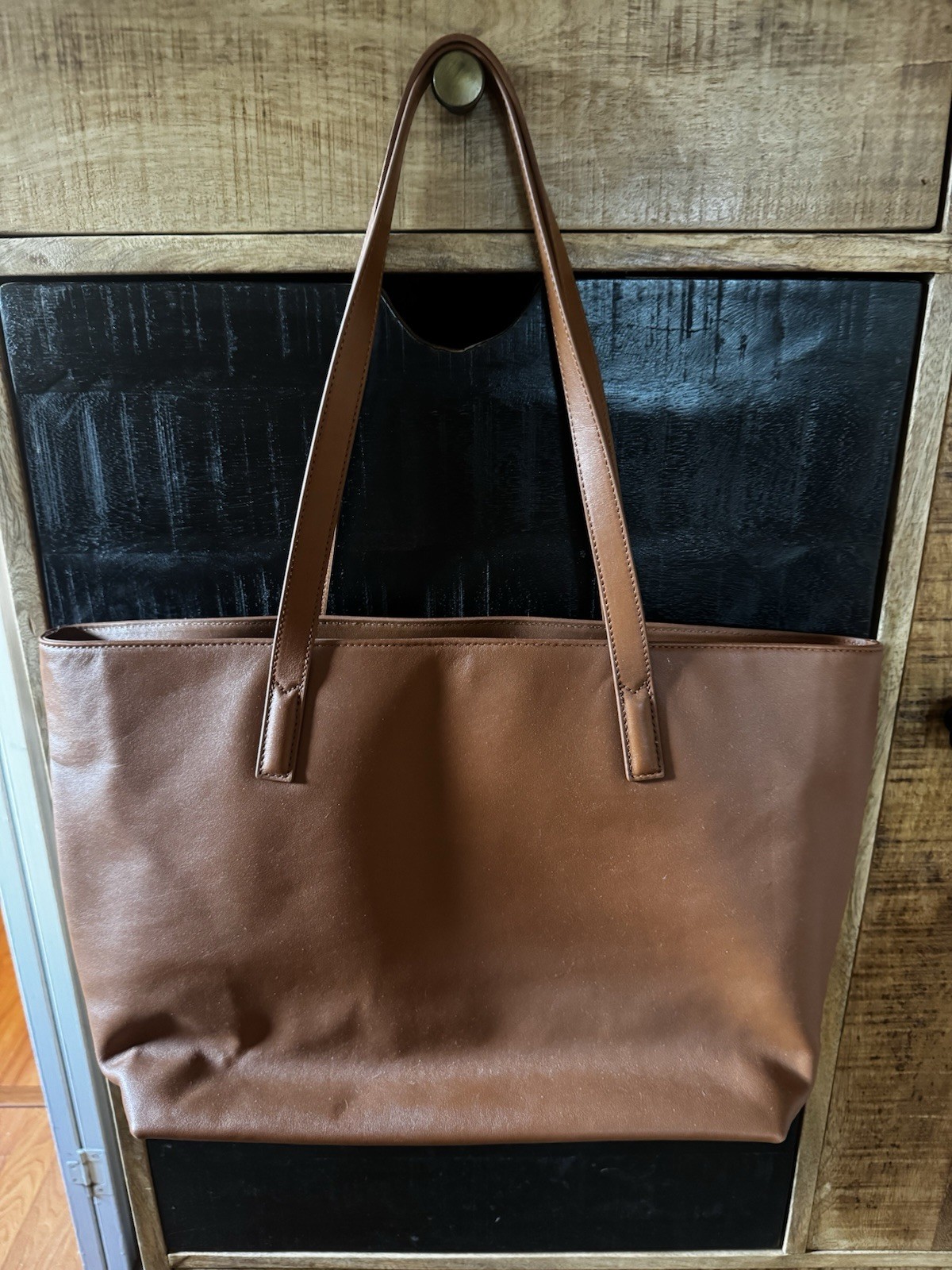 Quince Italian Leather Tote