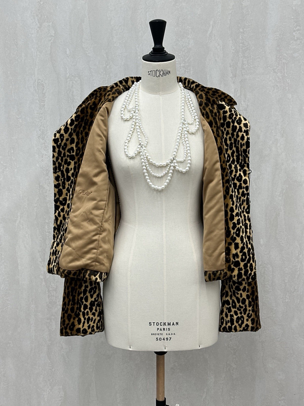 Philosophy di Lorenzo Serafini Leopard Faux Fur Jacket IT44 L NWT Designer