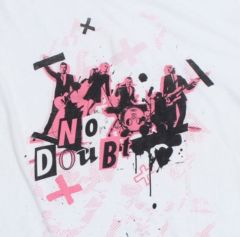 New: NO DOUBT – Cut & Paste XL Junior Fit T-Shirt (Gwen Stefani)