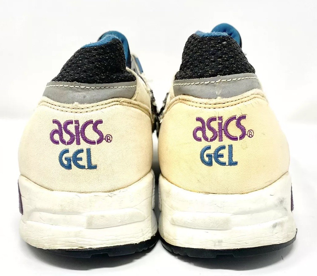 Men’s Vintage 90’s 1995 ASICS GEL-DS Trainer World Performance White Black sz 12
