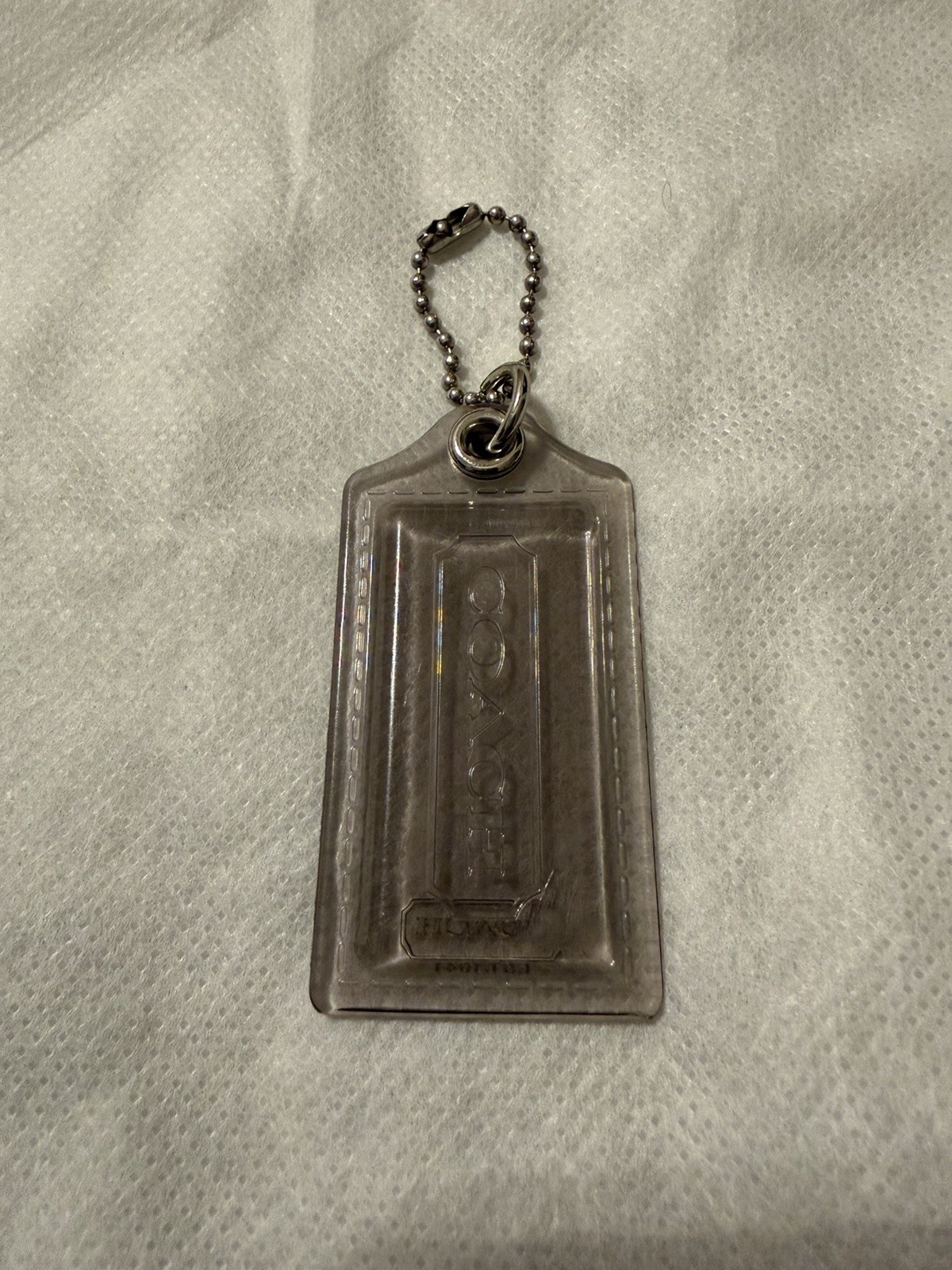 Coach Hang Tag