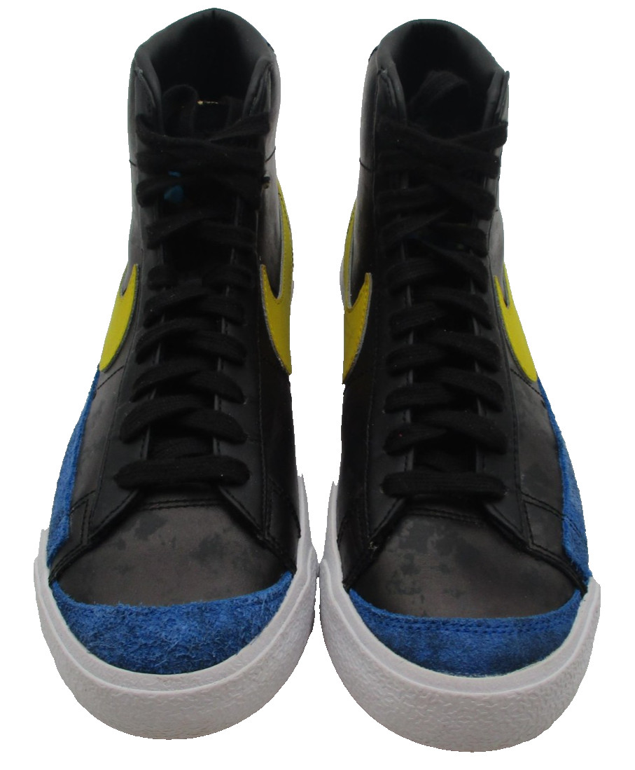 Nike Blazer Mid ’77 Peace Love Basketball Shoes Mens 8.5 Black DC1414-001 (1U6)