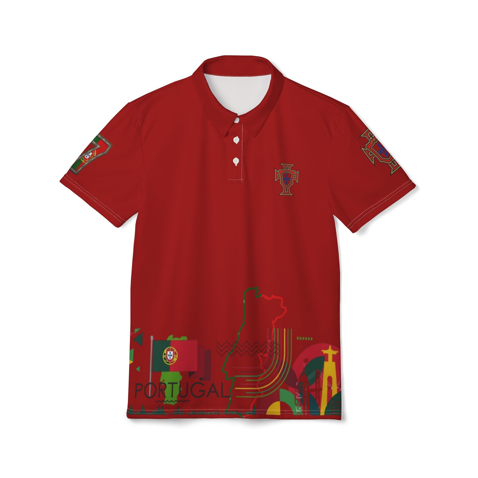 Unisex Polo Shirt (Portugal) [high resolution]