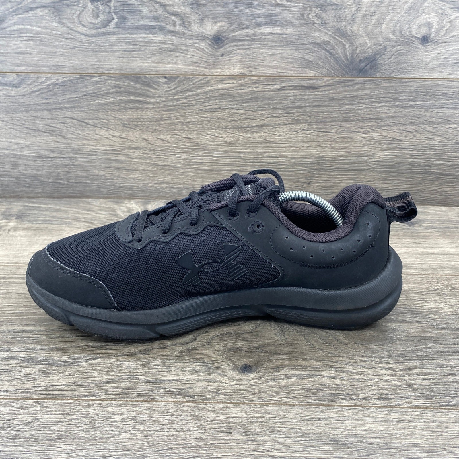 Under Armour Charged Assert 10 Mens 8.5 Running Shoes Black 3026175-004 Sneaker