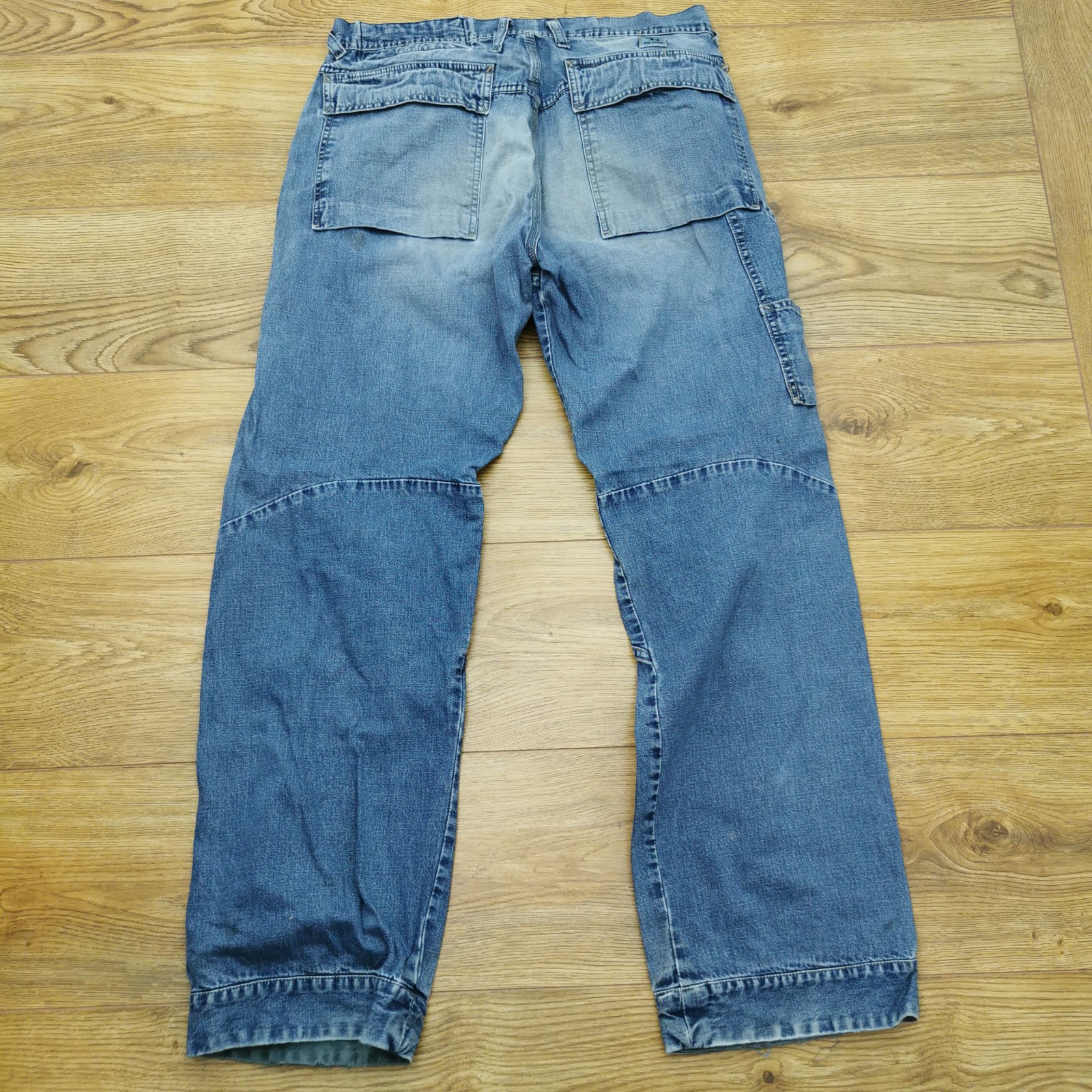 Diesel Type 63 Carpenter Jeans Mens W32 L32 Blue Work Utility Relaxed Fit Loose