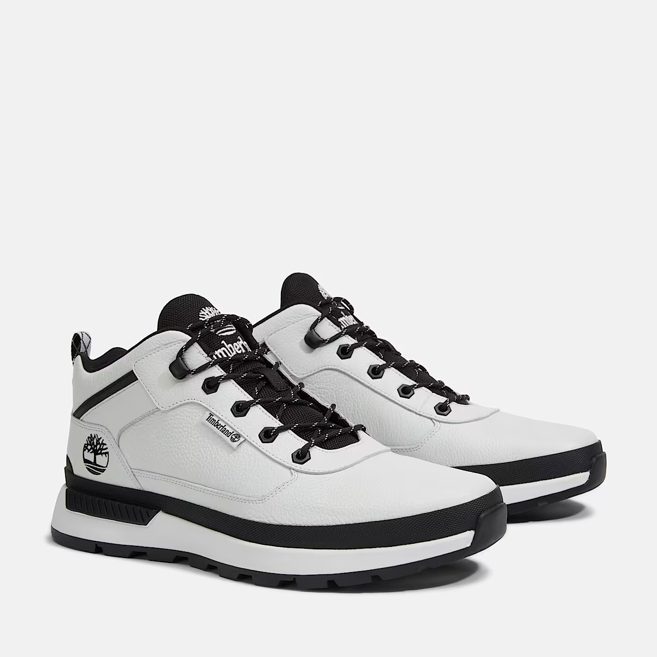 Timberland Field Trekker Mid in White and Black All Sizes Limited Stock
