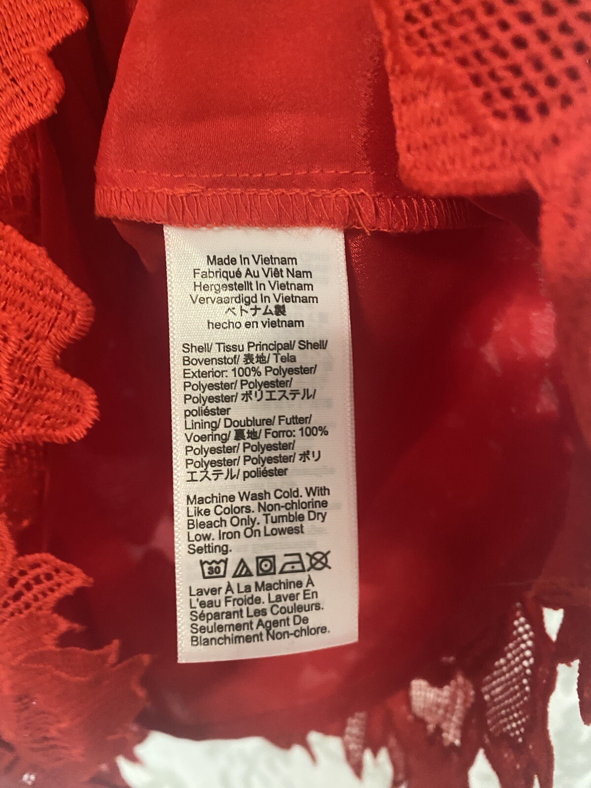 J Crew Collection Classic Lace Overlay Formal Holiday Event Sheath Dress Red 4
