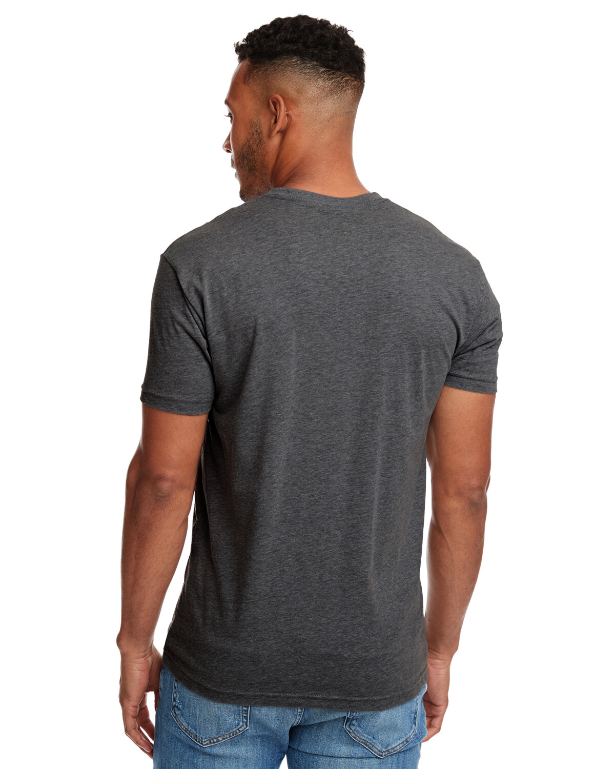 Men’s Short Sleeve T Shirt Size 3XL Charcoal Gray Next Level 6210 NEW Blank