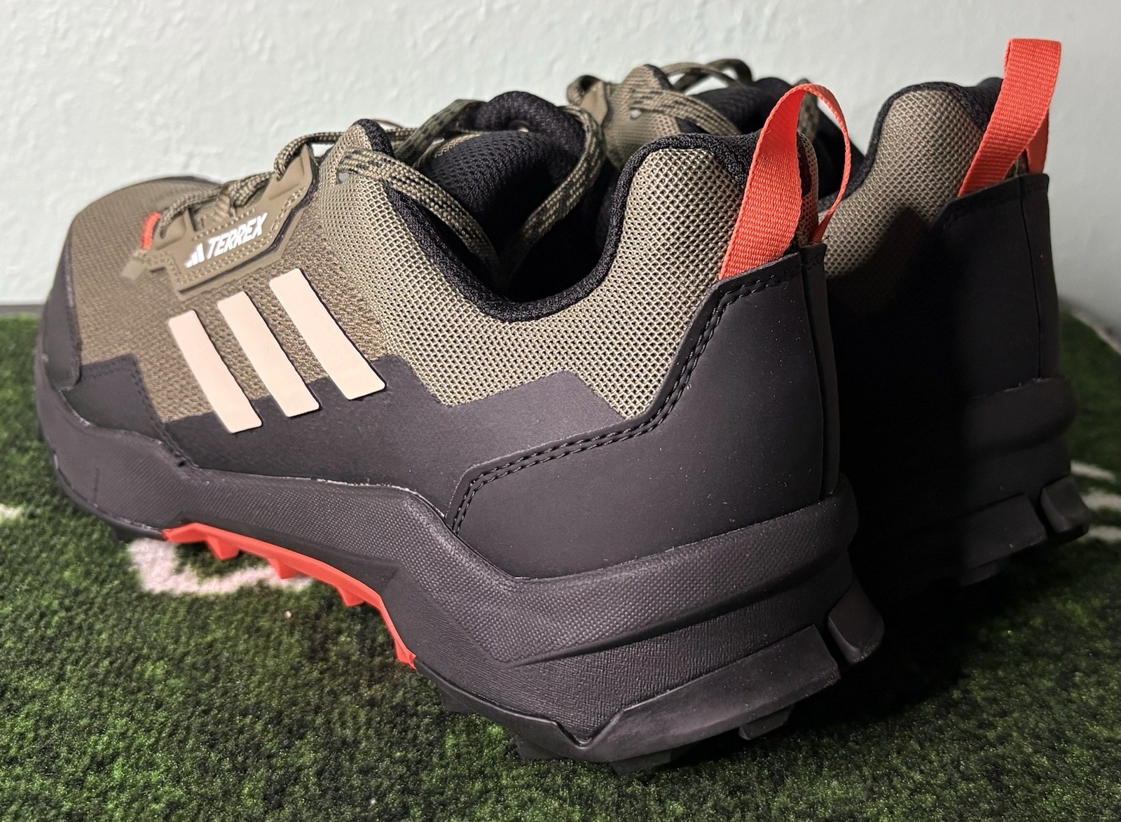 US Men’s 9 Wide – Adidas TERREX AX4 “Olive Strata Core Black” IG8852, Hiking