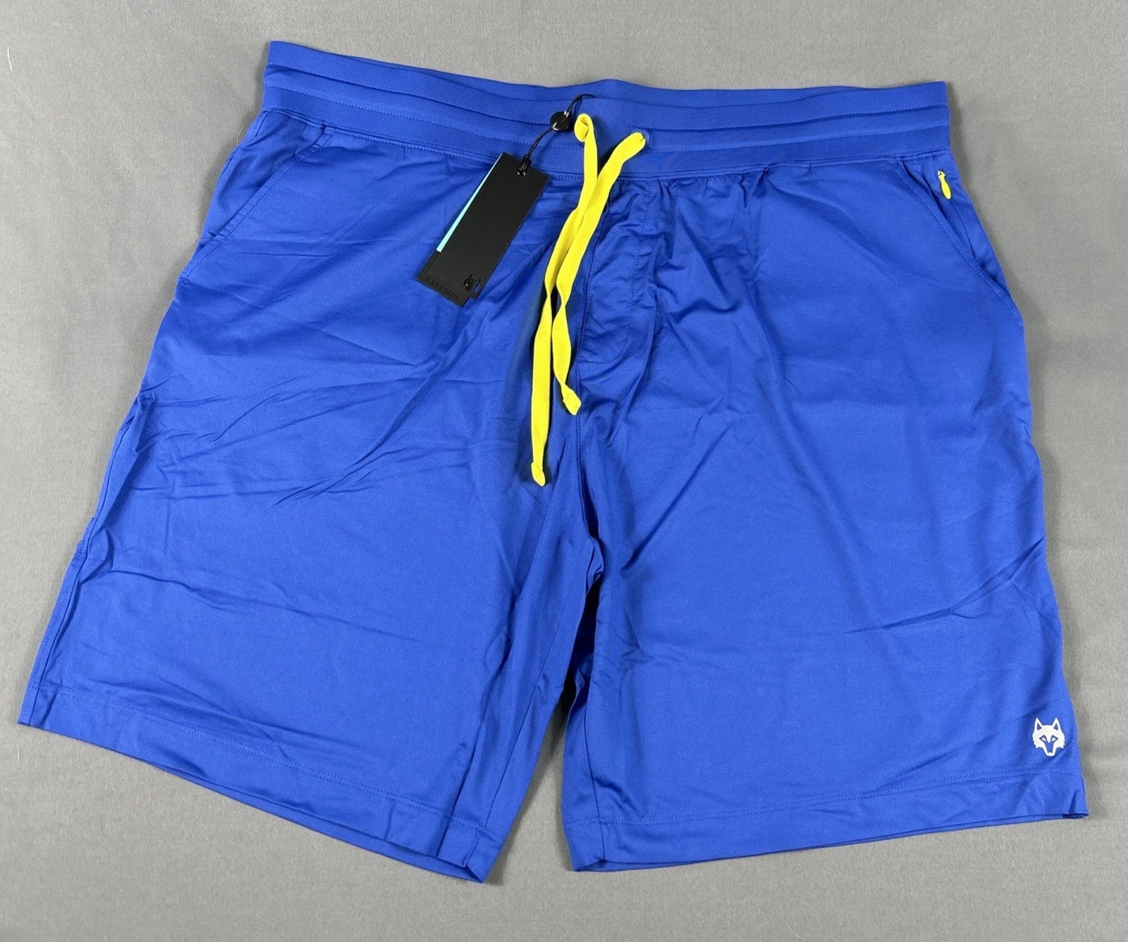 Greyson Shorts Guide Sport Athletic XXL Mojave Blue Nylon Spandex NWT MSRP $98