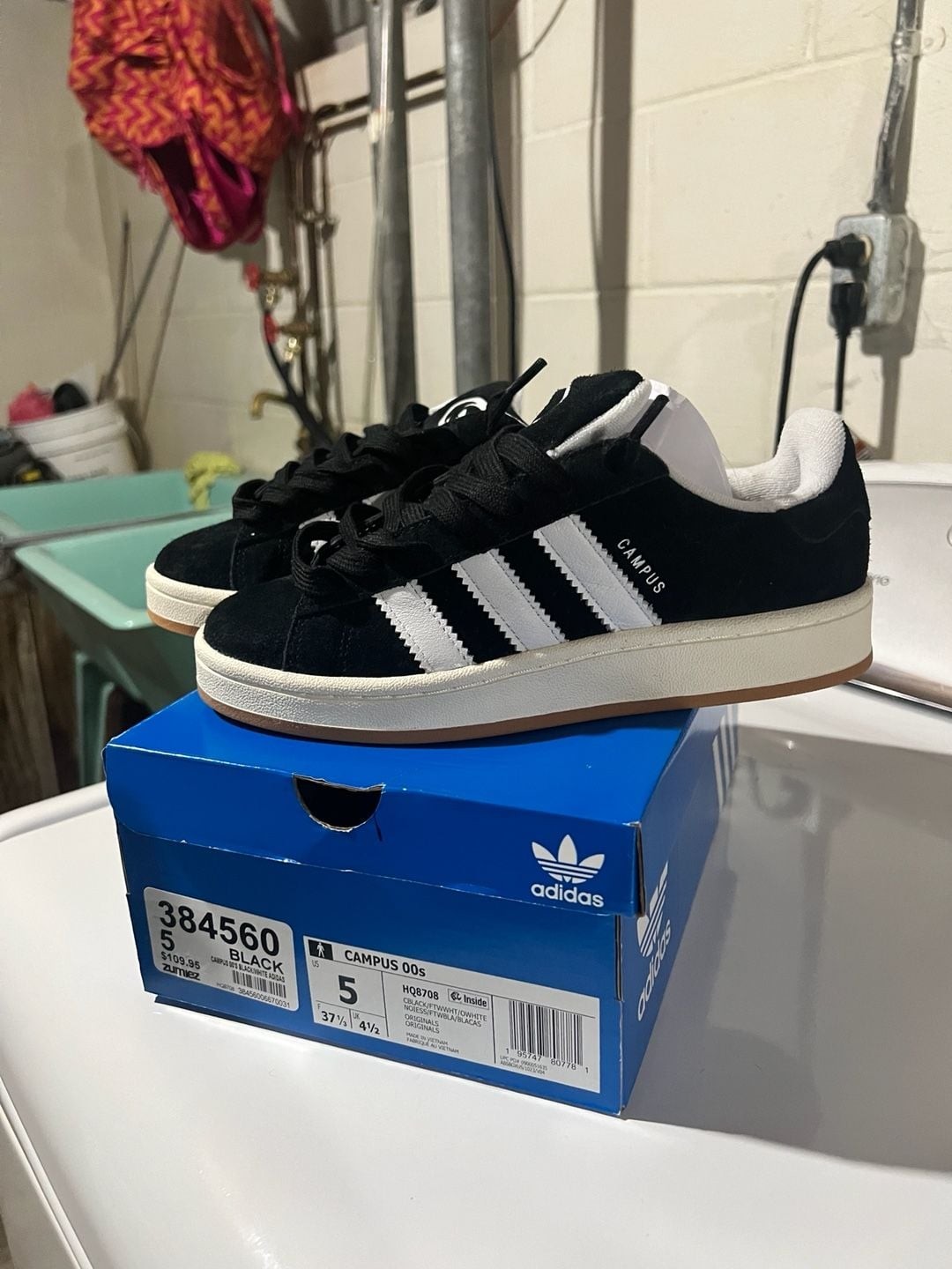 adidas Originals Campus 00s Core Black Gum