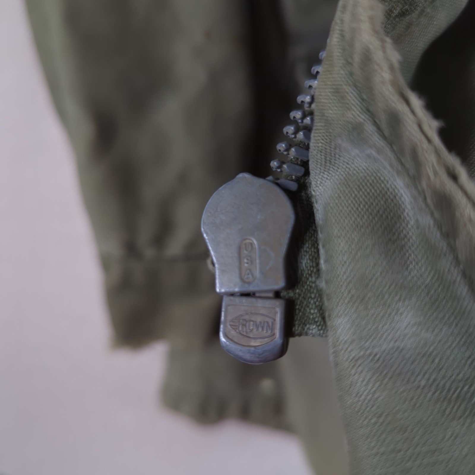 VTG 50s US Army M-51 Field Jacket Small OG-107 Green Distressed Korean War