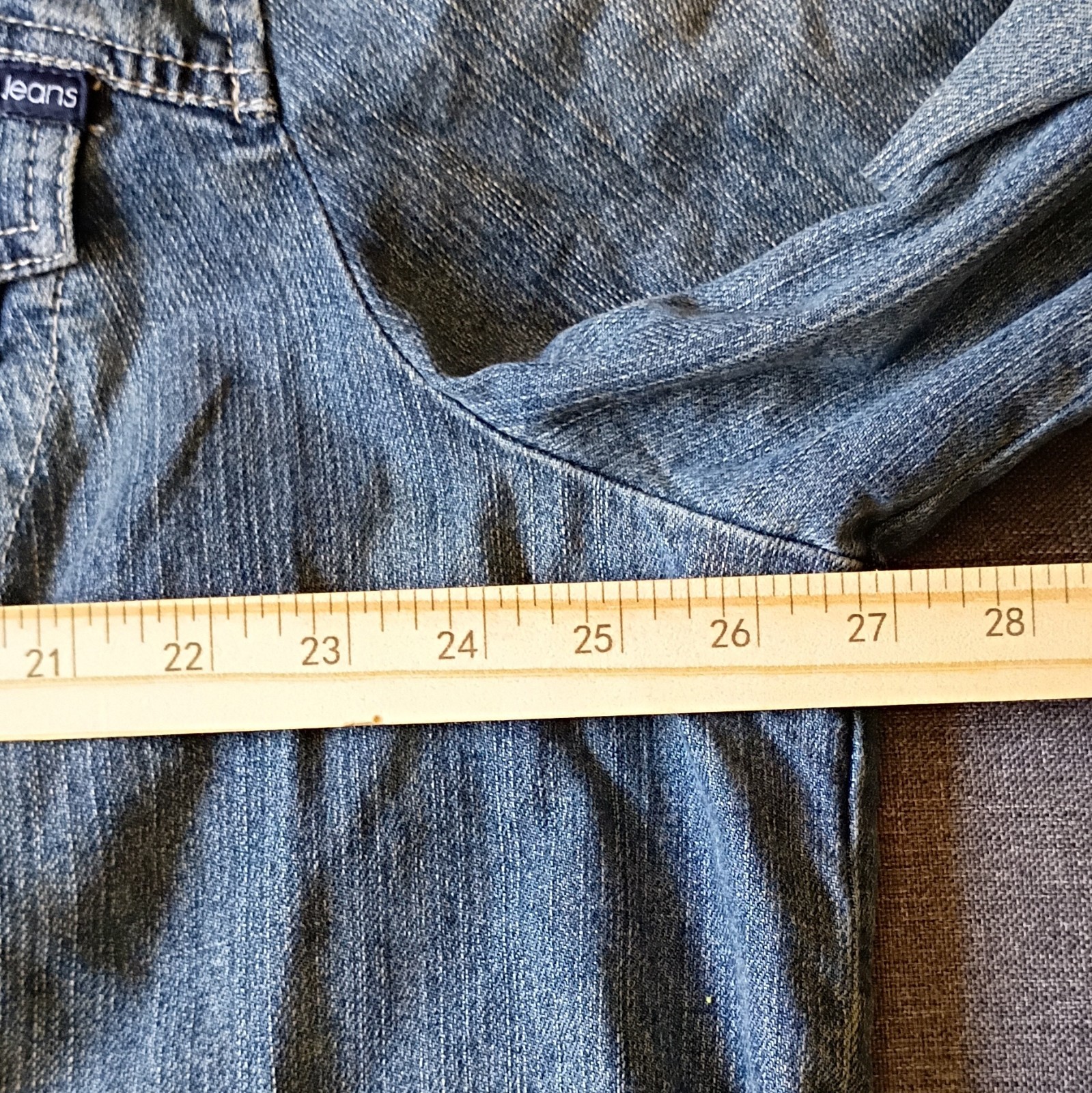 Calvin Klein Jeans Women’s Blue Embroidered Button Jacket Collared Pockets 3XL