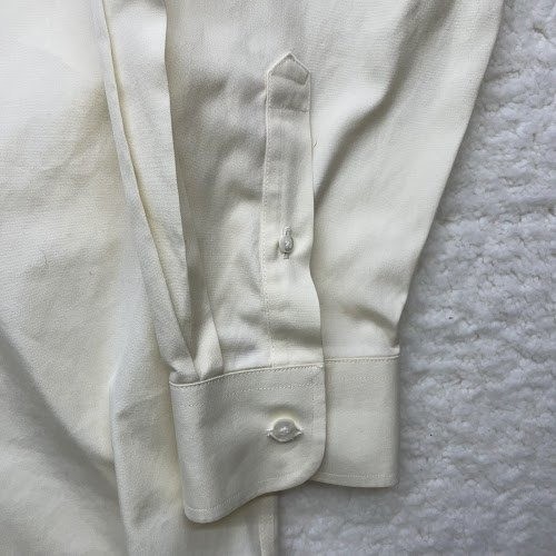 Roundtree and Yorke Gold Label Button up shirt Mens 17.5 35 long sleeve Dress