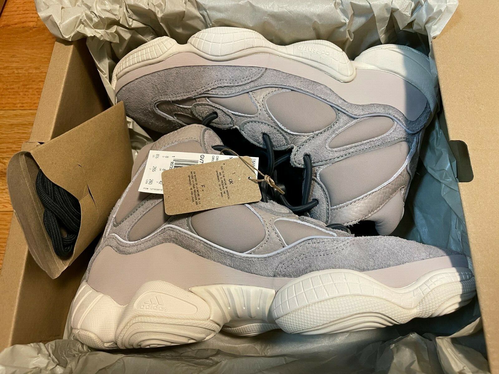 adidas Yeezy 500 High Mist Stone – GV7775 – Men’s Size 8.5 – NEW