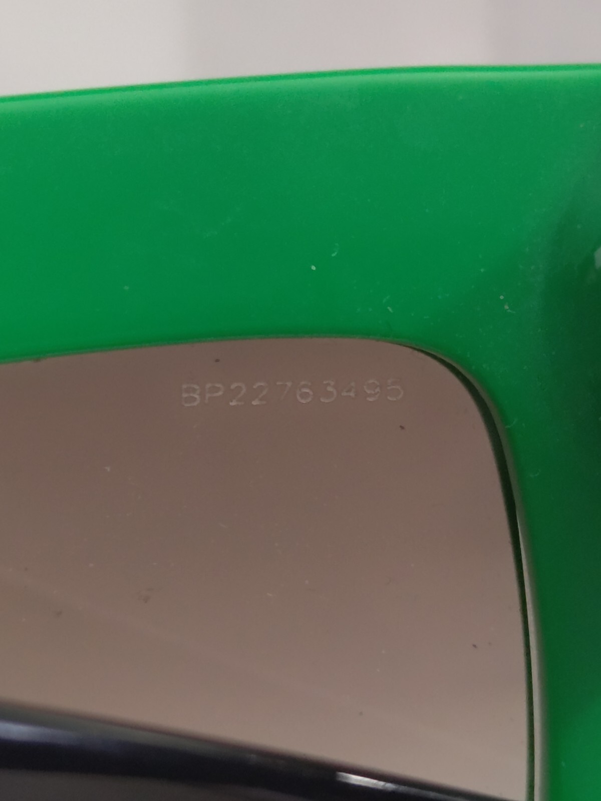 Prada SPR 28P 51-20 SMP-0A7 140 2N Sunglasses Green / Black Authentic Rare