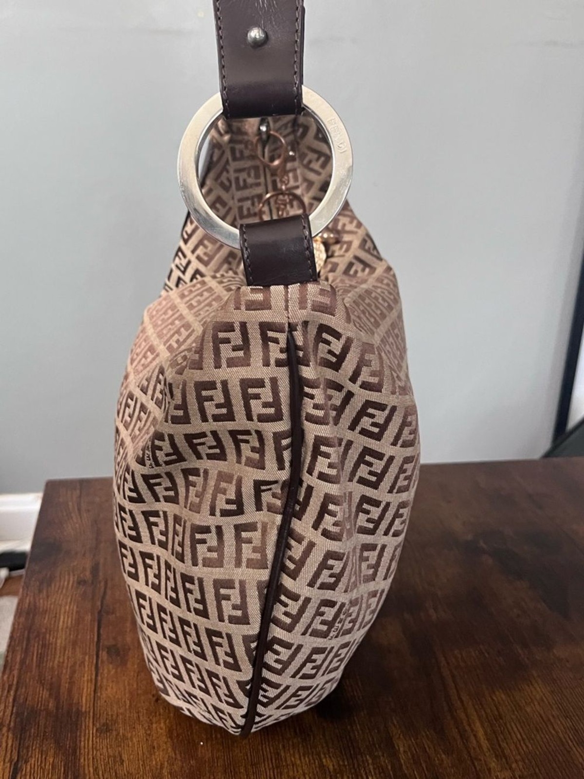 Fendi zucca oyster bag