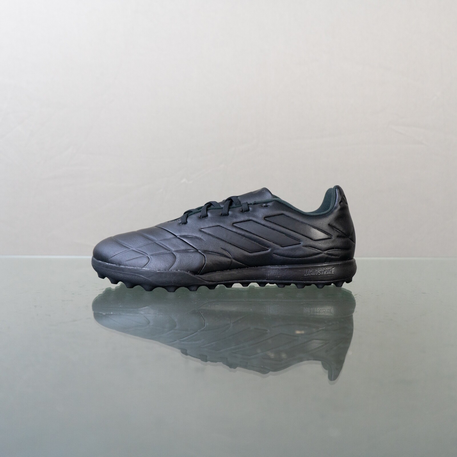 Adidas Copa Pure 3 Turf Men’s Soccer Cleats Black Leather Shoe #321