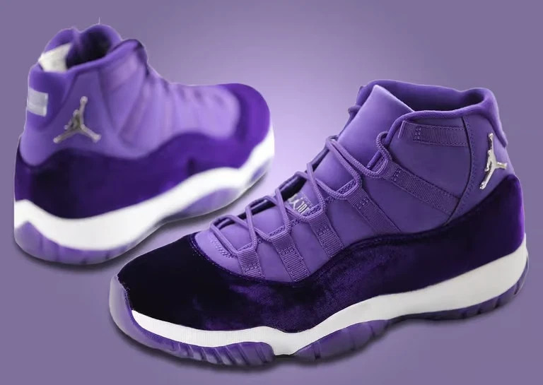 NEW Jordan 11 “Purple Rain” For Prince Men’s Size US 7-12