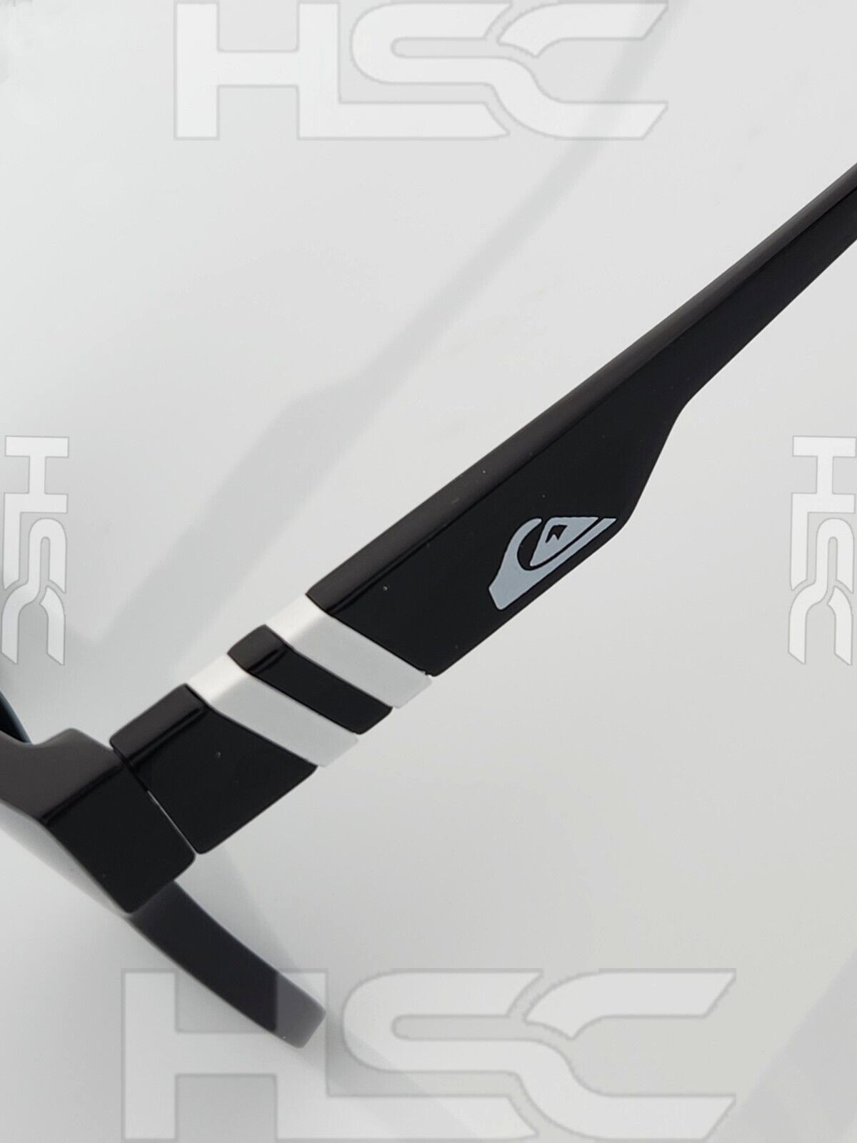 Quiksilver SciFi Shield Sunglasses Gloss Black Frame Dark Smoke Single Lens