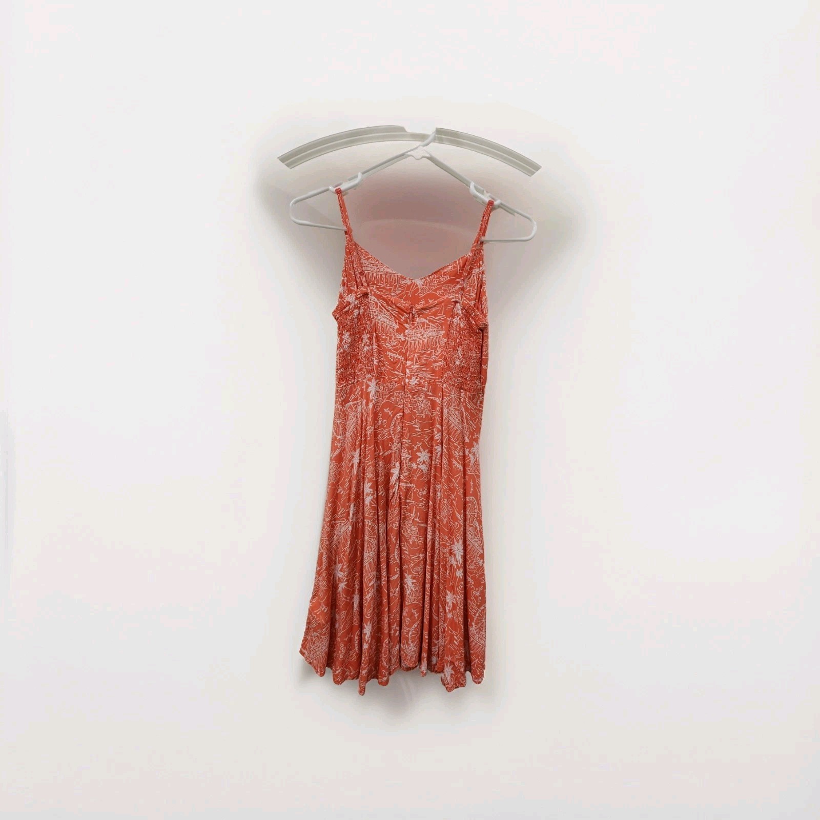 Old Navy Rayon Coral Pink Summer Dress XS