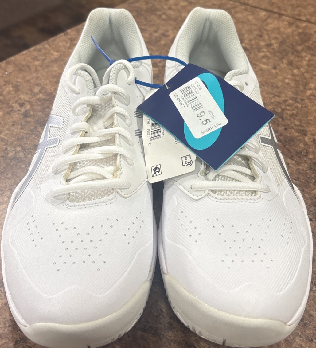 Size 9.5 Men’s Medium- ASICS GEL-Game 7 White