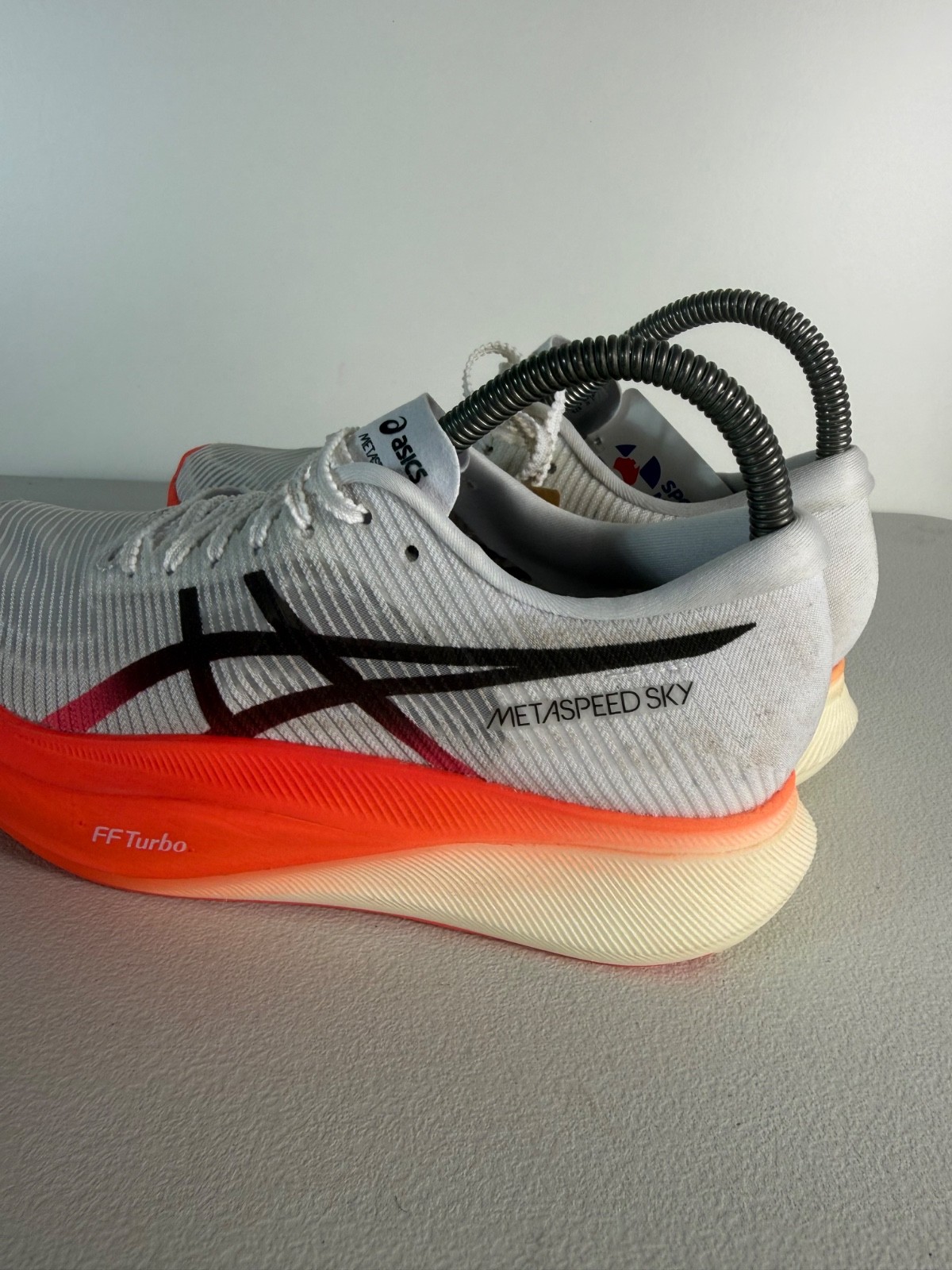 Asics Metaspeed Sky Sneakers Mens Size US 6.5 UK 5.5 EU 39.5 White Red NWT
