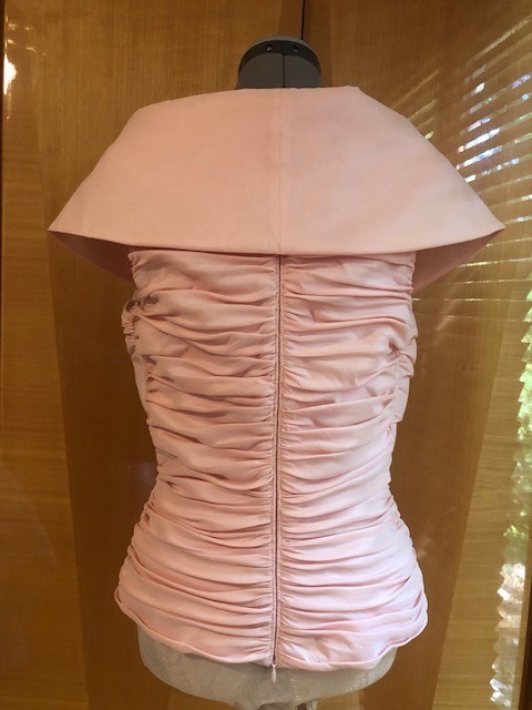 Tadashi Soft Pink Elegant Top Size 8 Wedding/Event Sleeveless with arm cover