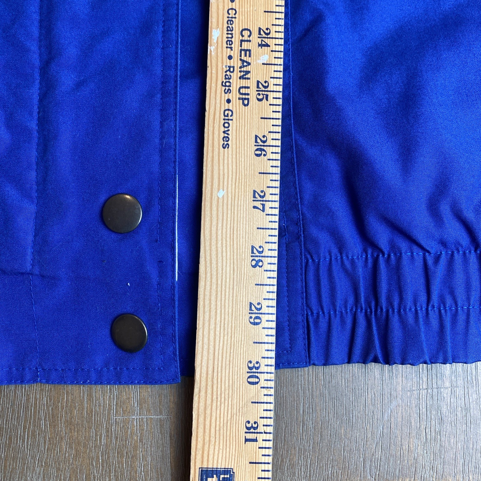 London Fog Limited Edition Blue Mens Large 90’s Full Zipper Windbreaker Jacket