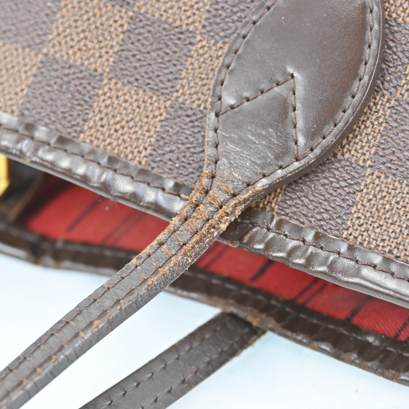 LOUIS VUITTON Neverfull MM Damier Shoulder tote bag N51105 LV N2520RJ709