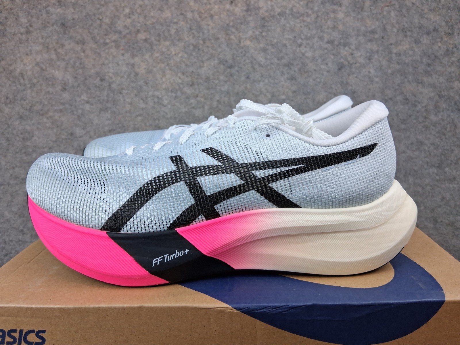 Size 9.5 – Asics Metaspeed Edge Paris Mens Light Blue/Pink (Womens 11)