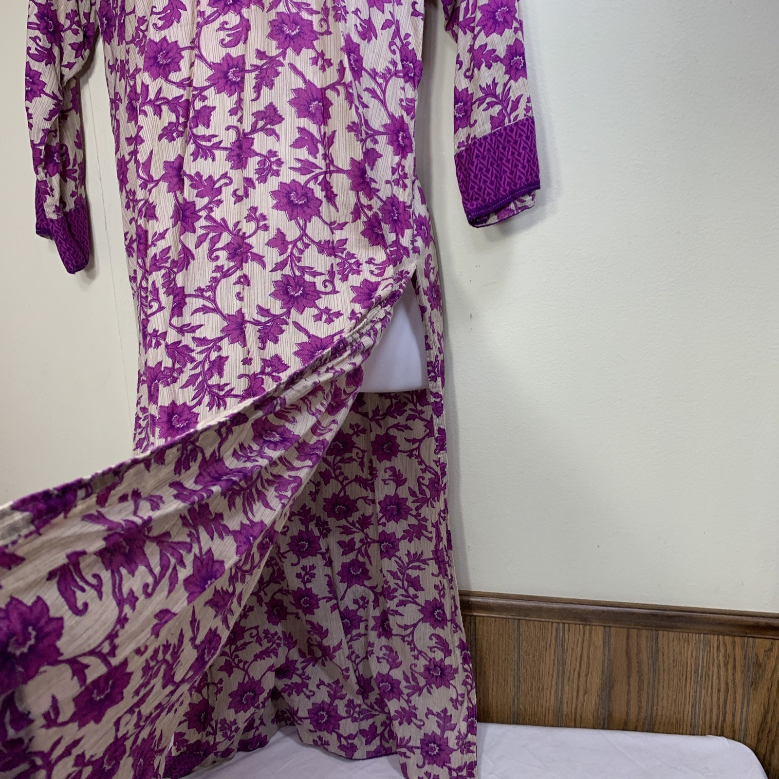 Womens Pakistani Indian Shirt Dresses Lightweight Lawn Cotton Lot Of 2