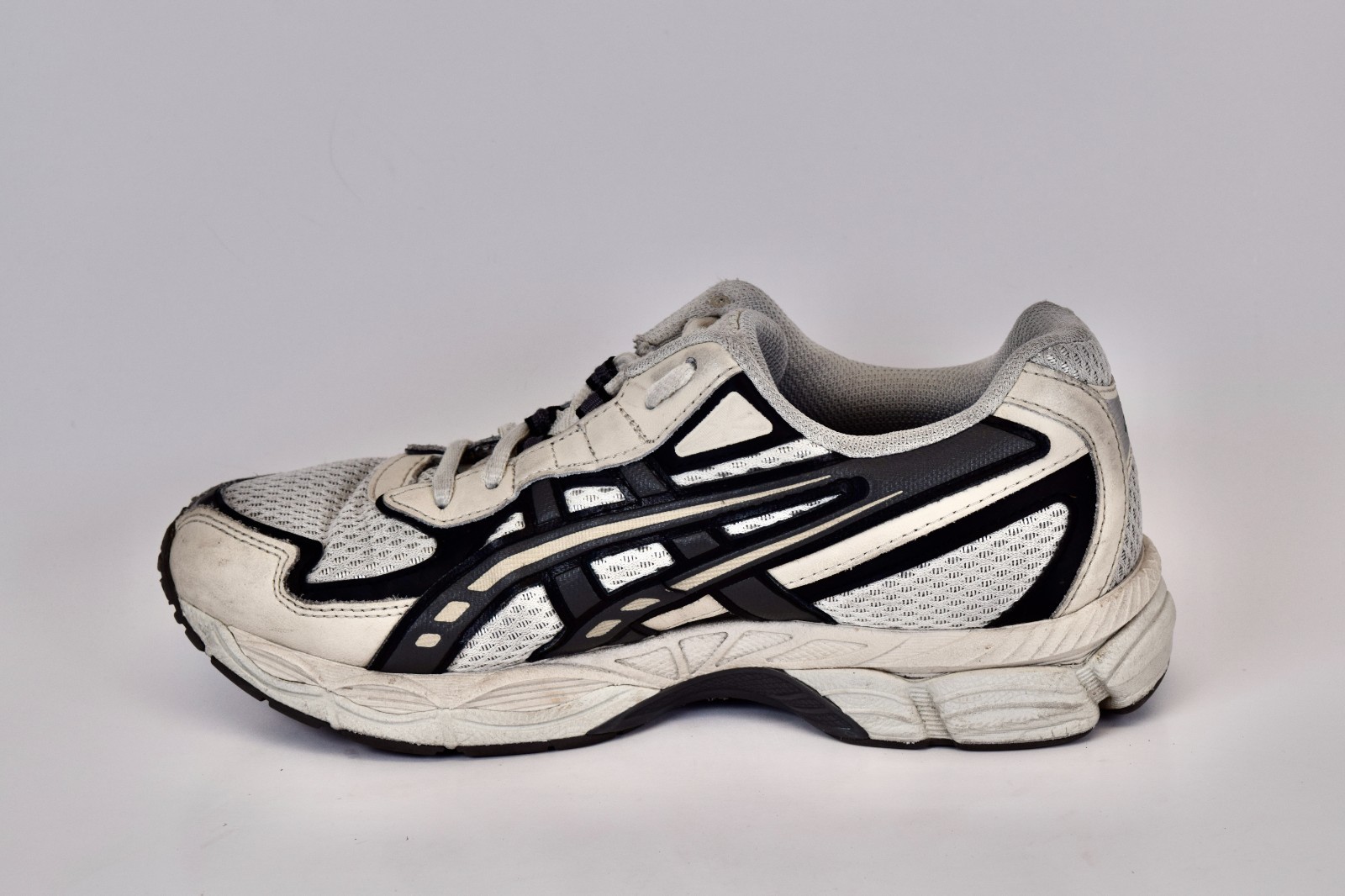ASICS Mens Gel-NYC 2055 Pale Oak Truffle 1203A542-200 Black Teal Sneakers Size 6