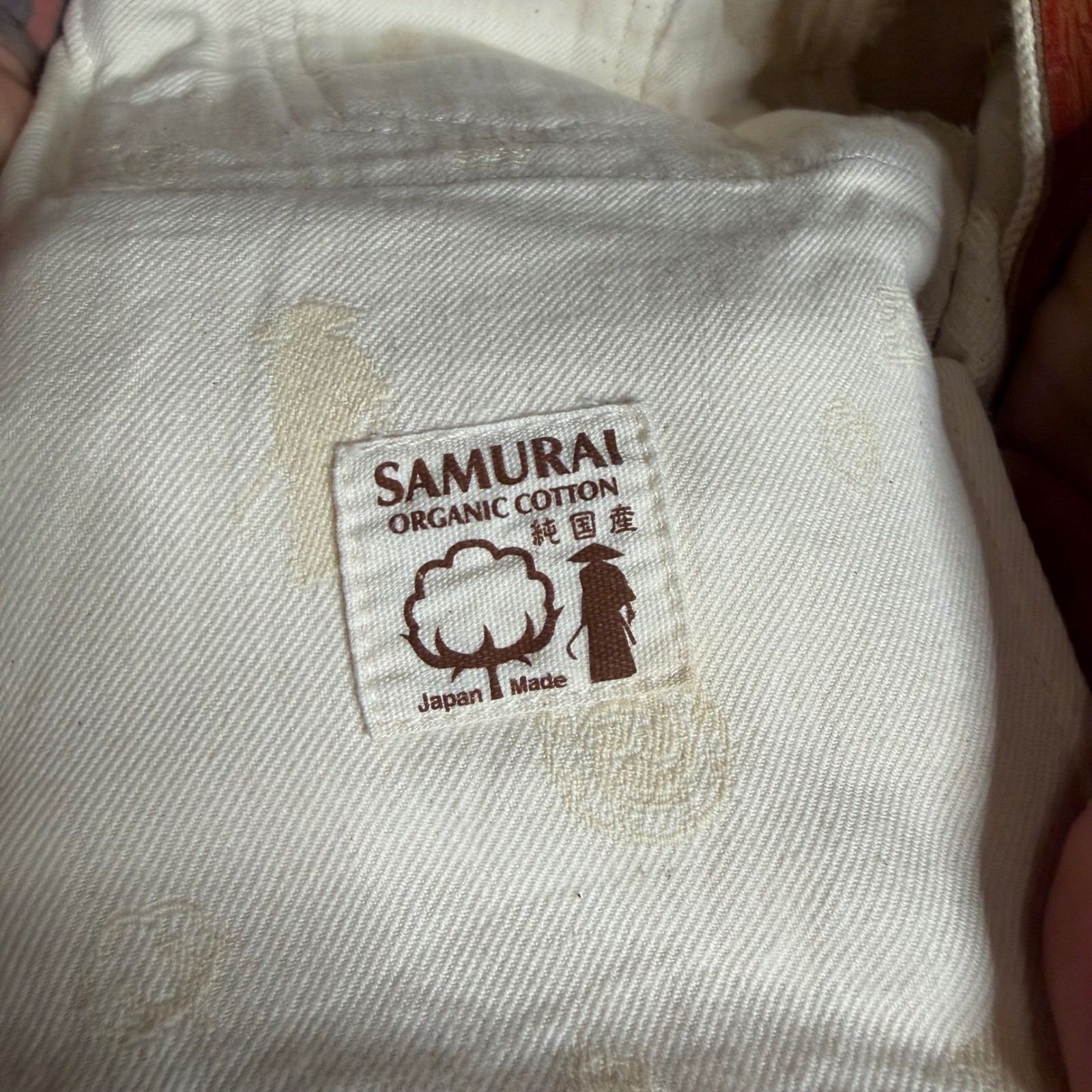 Samurai Organic Cotton Jeans Mens 38