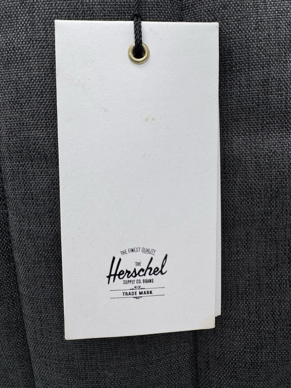 Herschel Dawson 13L Backpack Black Crosshatch Laptop 11.75×8.75×6 NWT