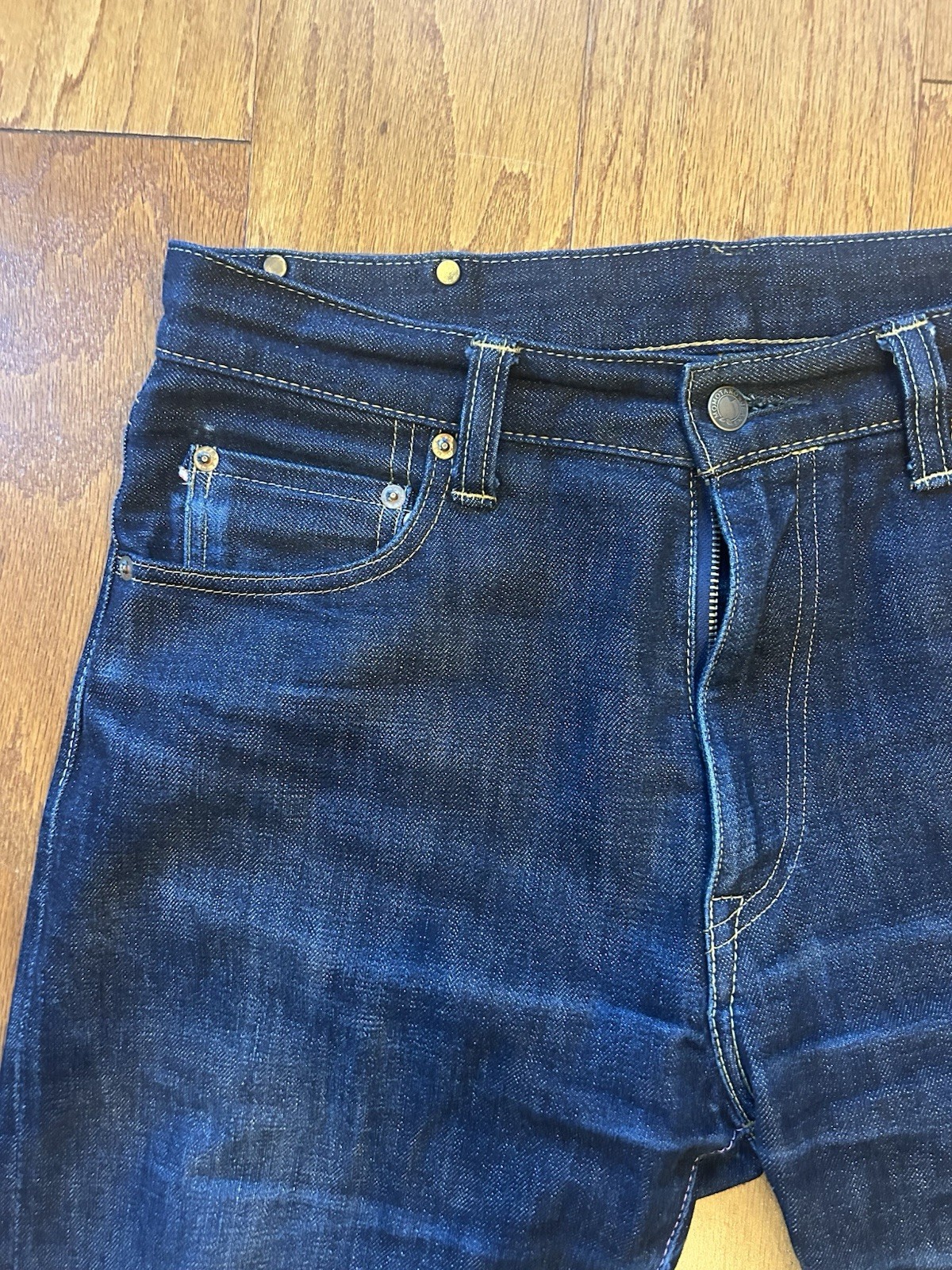 Momotaro Copper Label G014-MB Slim Tapered Denim Jeans 32×28